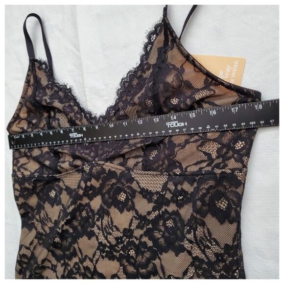 NWT Popilush Shapewear Firm Control Smoothing Full Lace Thong Bodysuit Size XXL - Picture 7 of 10